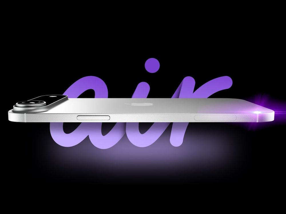 آیفون 17 ایر با نمایشگر کوچکتری عرضه خواهد شد