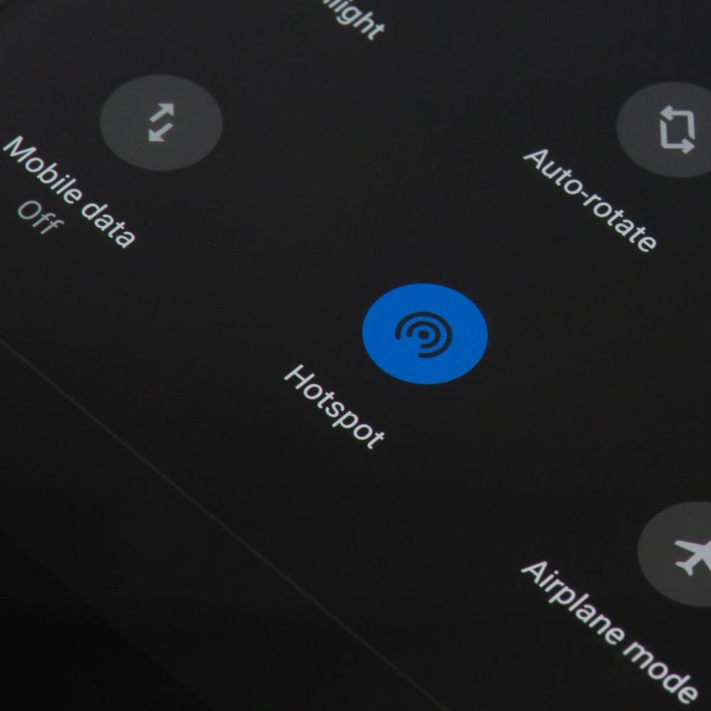 نحوه‌ی مشاهده دستگاه‌های متصل به هات‌اسپات گوشی اندرویدی