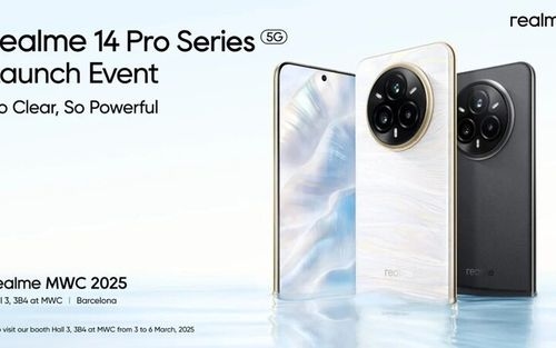 رونمایی جهانی سری ریلمی 14 Pro 5G در کنگره جهانی موبایل 2025