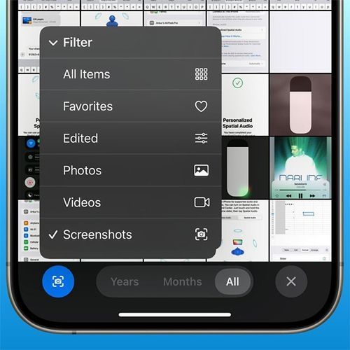 چگونه تمام اسکرین شات‌های آیفون را در یک محل مشاهده کنیم