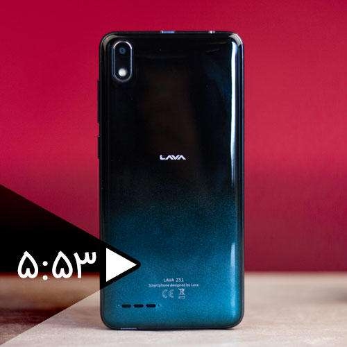 بررسی ویدیویی Lava Z51