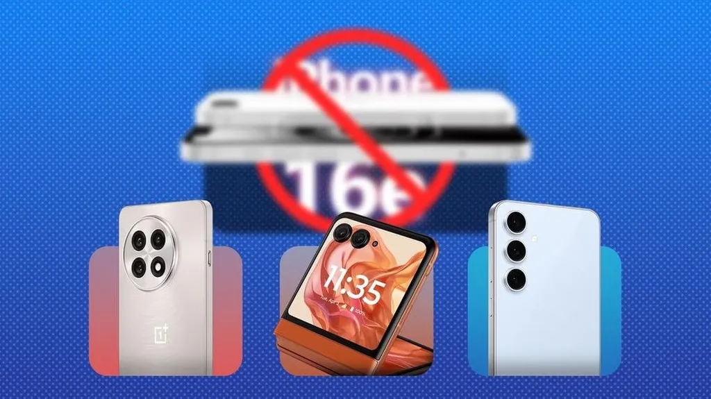 5 گوشی اندرویدی که می‌توانید به جای آیفون 16e خریداری کنید