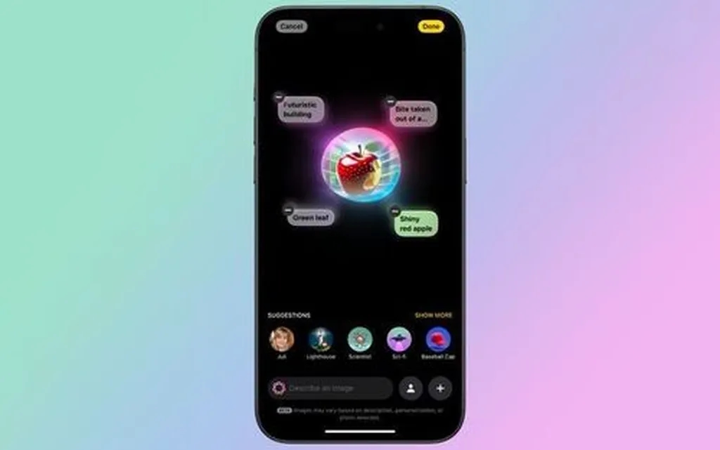 راهنمای استفاده از Image Playground در iOS 18.2