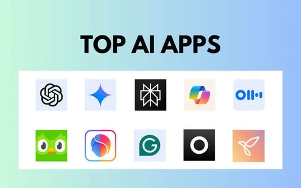 10 اپلیکیشن برتر مبتنی بر هوش مصنوعی در سال 2025