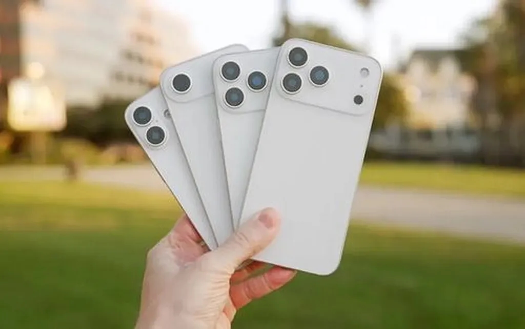 ویدیویی جدید طراحی هر چهار مدل سری آیفون 17 را نشان می‌دهد