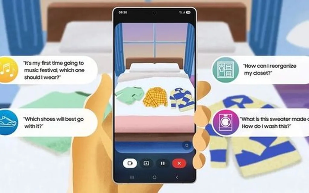 سامسونگ قابلیت هوش مصنوعی بصری را معرفی کرد