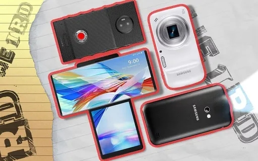  ۱۰ گوشی‌ با ویژگی‌های عجیب که دیگر تکرار نشدند