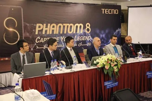 گوشی تکنو فانتوم 8 به‌صورت رسمی در ایران رونمایی شد