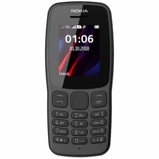 نوکیا ۱۰۶ FA مونتاژ ایران ظرفیت 4MB رم 4MB