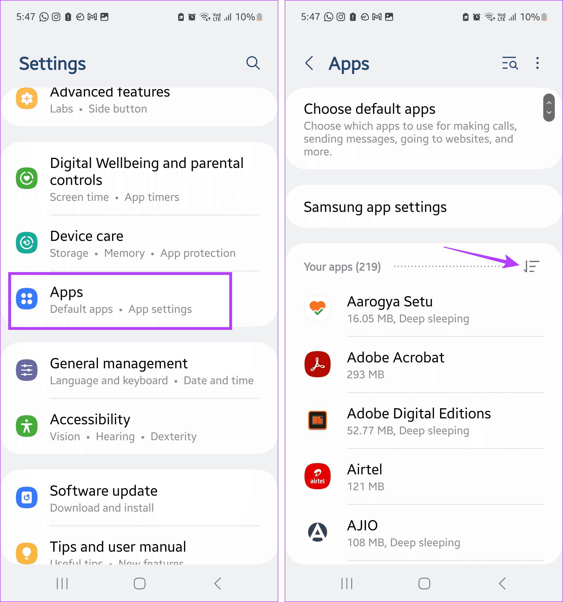 پاک‌سازی حافظه کش تنظیمات USB