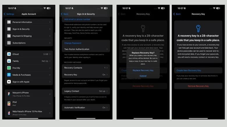 دریافت ریکاوری کد