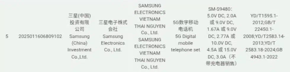 گواهی QCC گلکسی اس ۲۶ اولترا