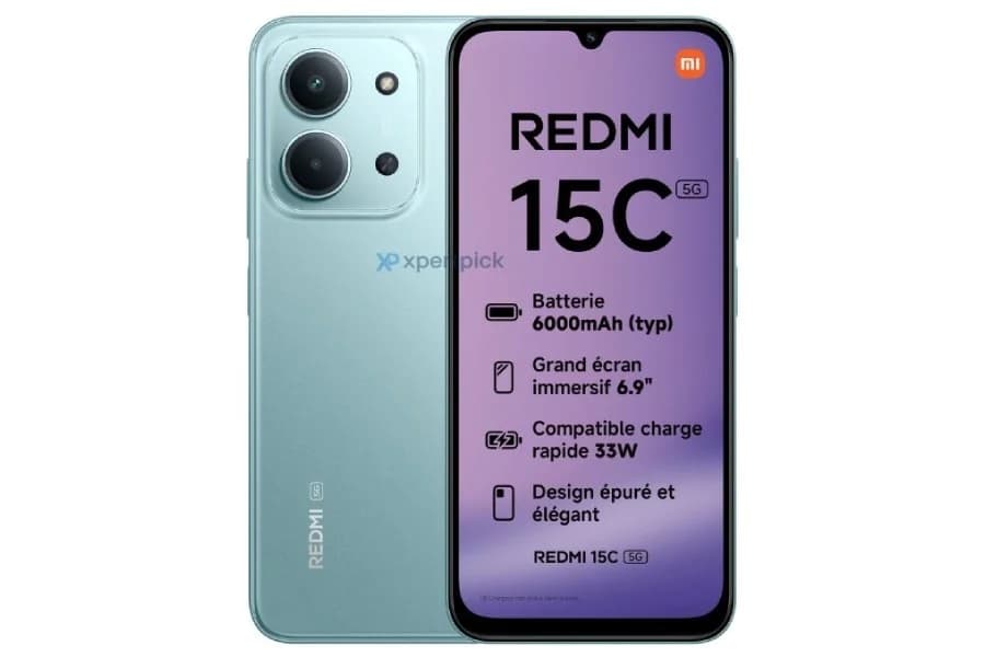 ردمی 15C 5G‌ رنگ سبز