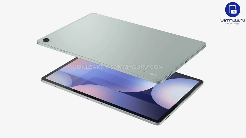 رندر گلکسی تب S10 FE plus
