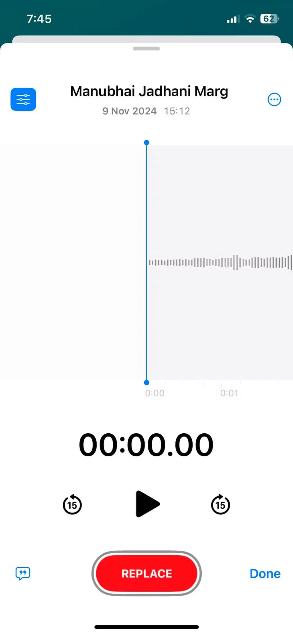 Voice Recordings on iPhone