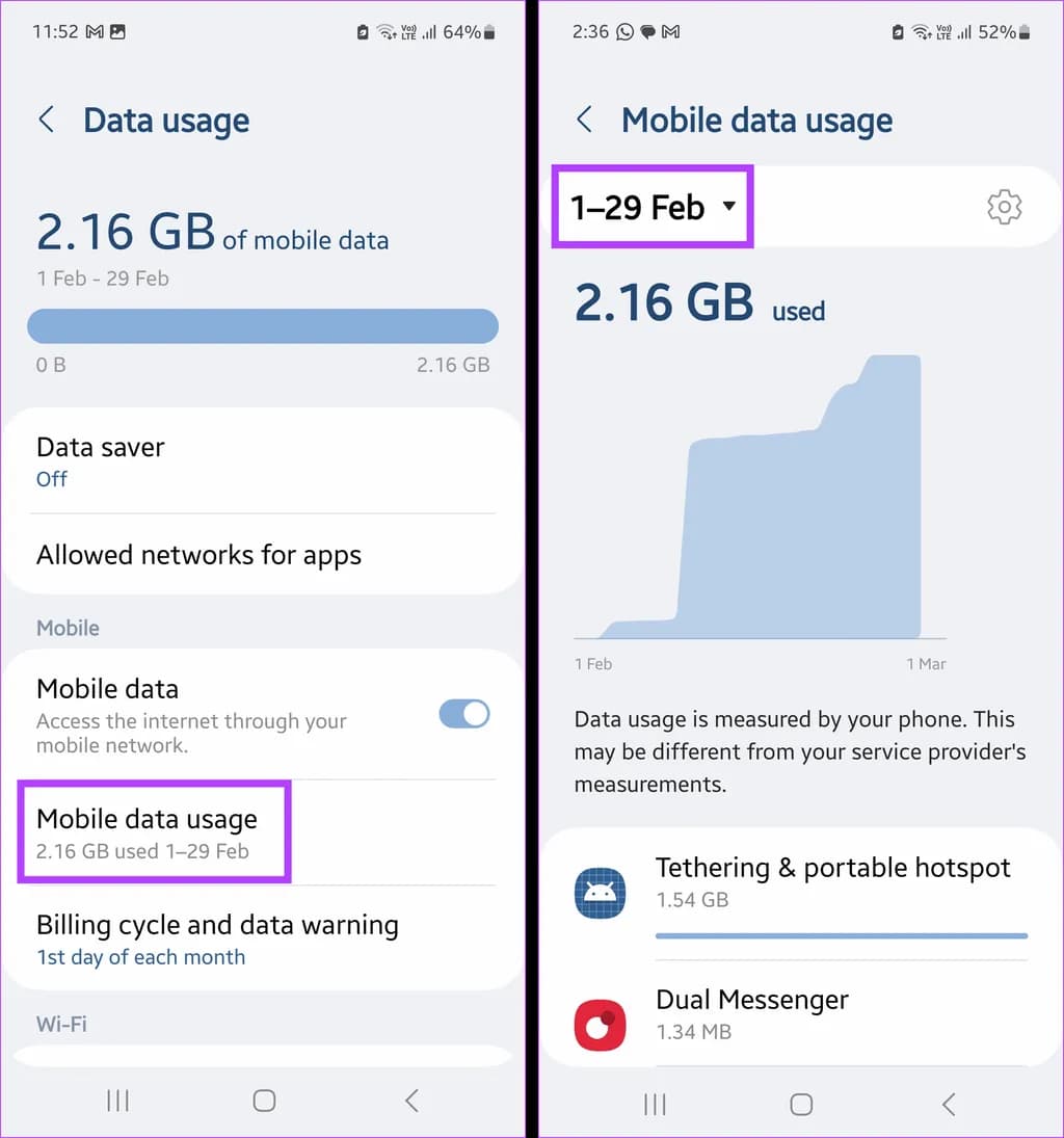 Check-data-usage-Samsung