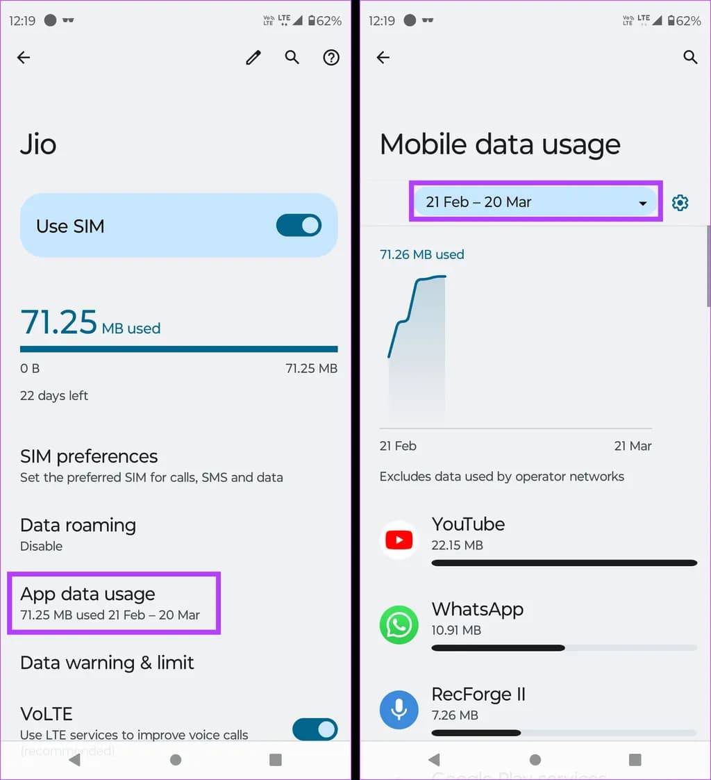 Check-the-data-usage