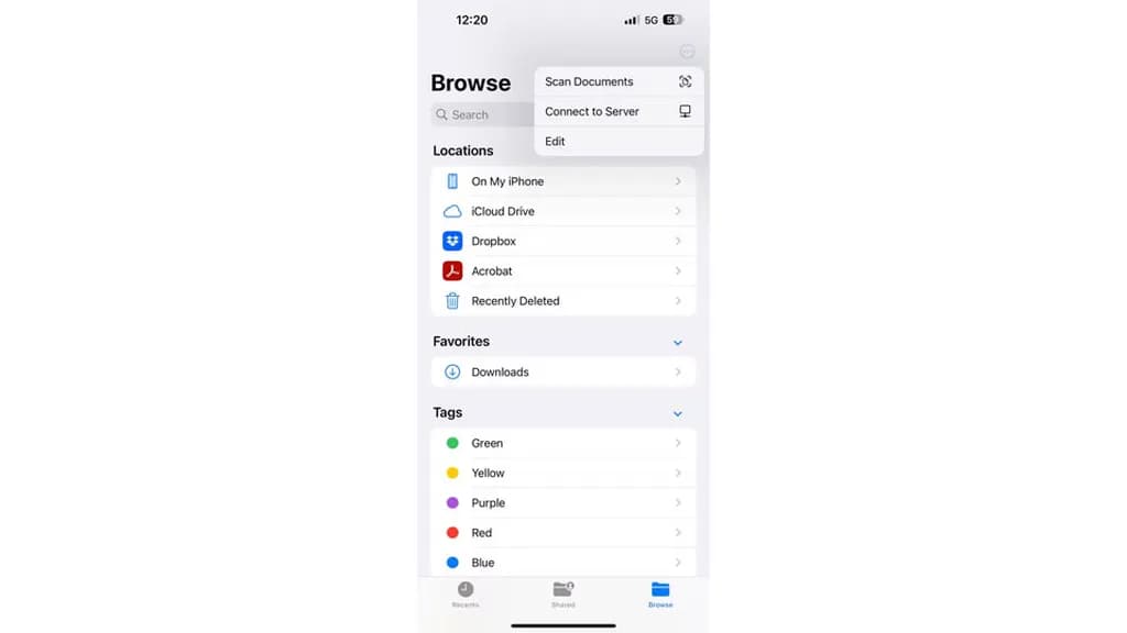 Files iOS 
