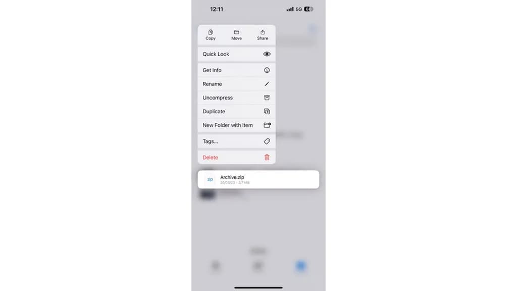 Files iOS