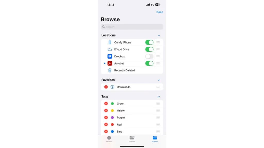Files iOS 