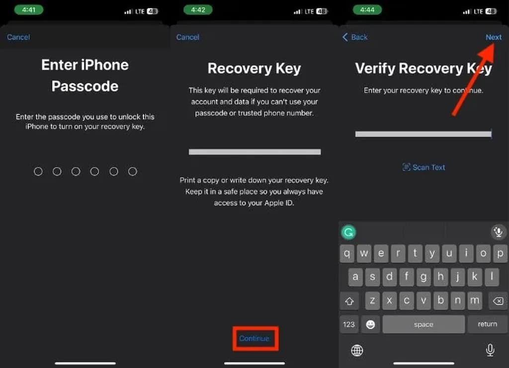 نحوه‌ی راه‌اندازی Apple ID Recovery Key برای امنیت اپل آیدی 