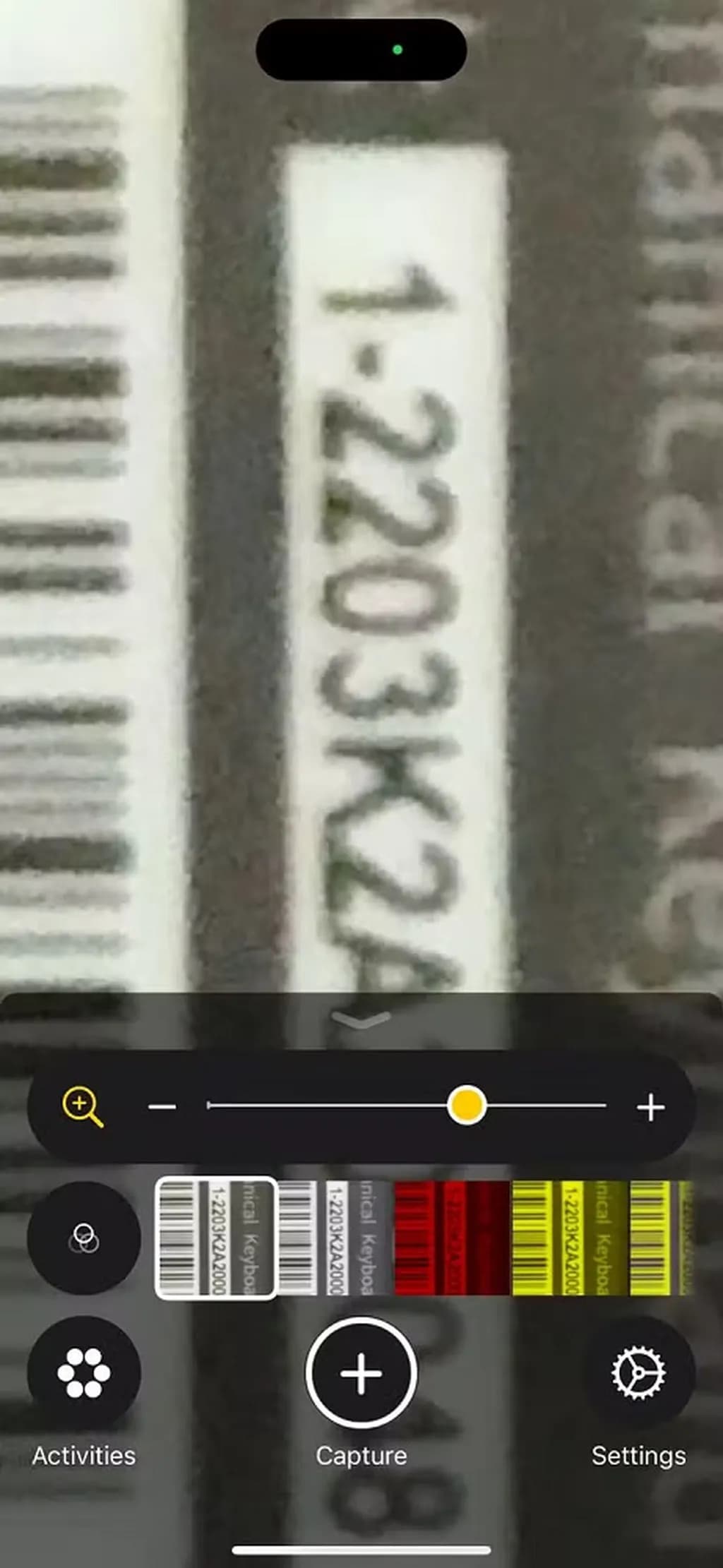 برنامه magnifier آیفون