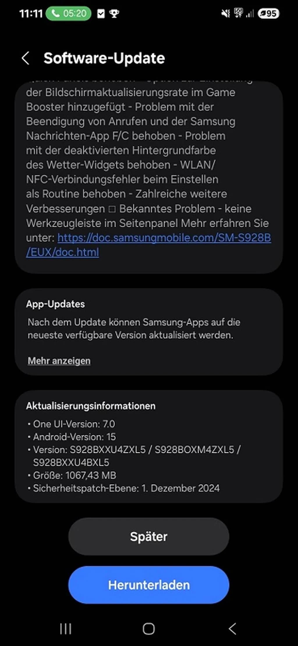 دومین بتای One UI 7.0