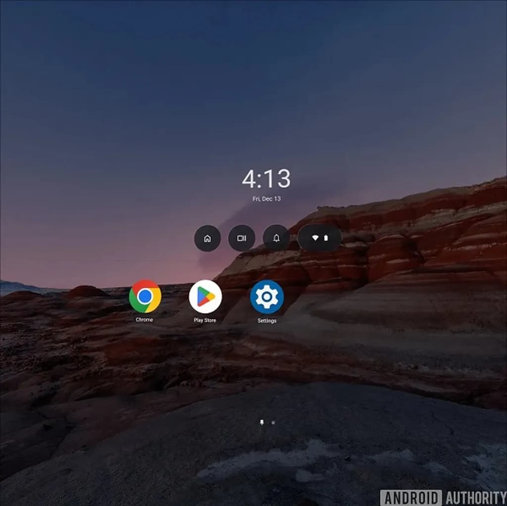 هوم اسکرین Android XR