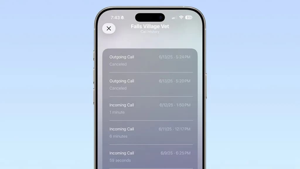 phone app ios 26