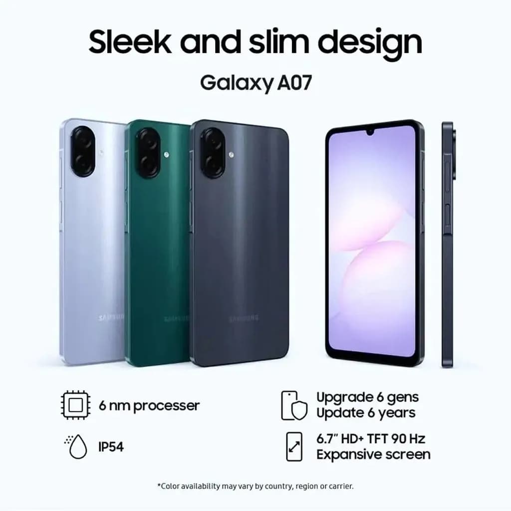 پوستر گلکسی A07 4G