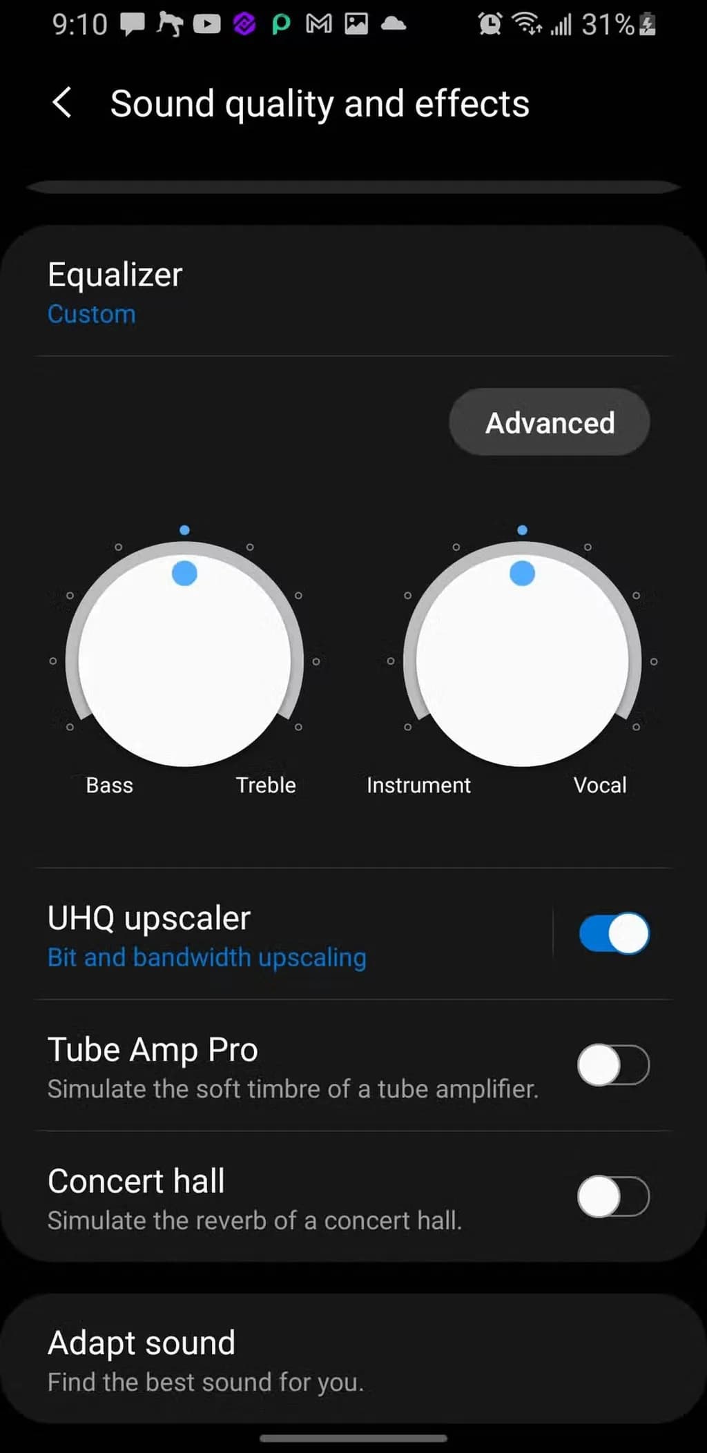 افزایش کیفیت صدا با UHQ Upscaler
