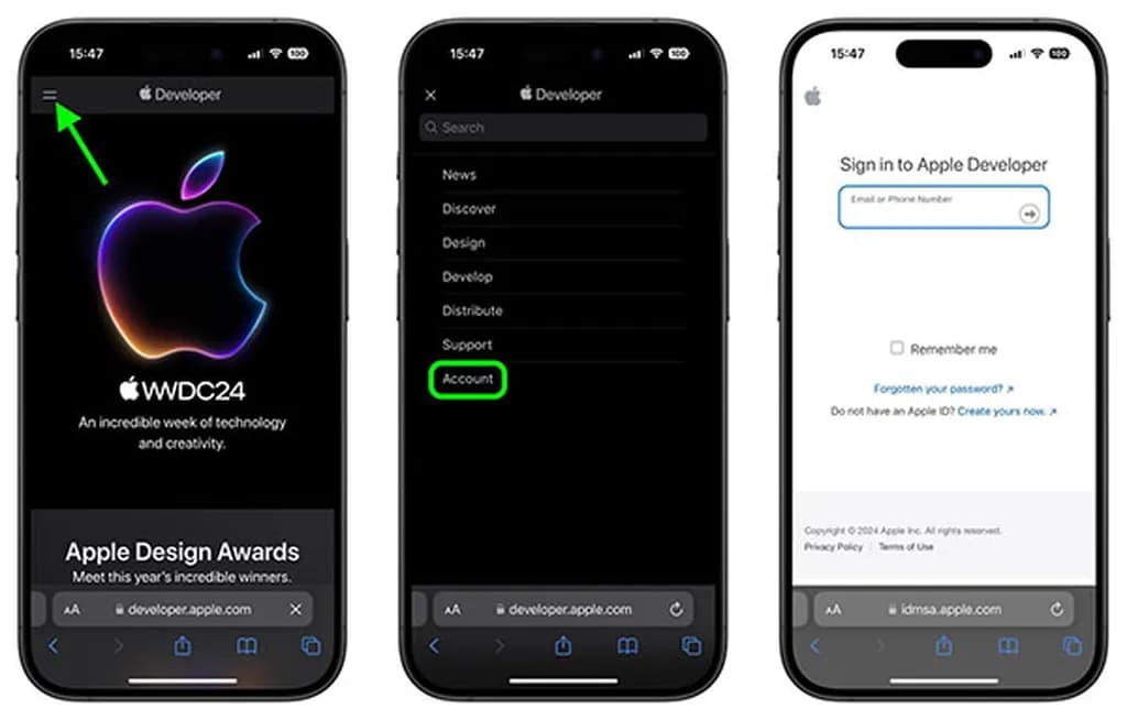 نصب آی او اس بتا