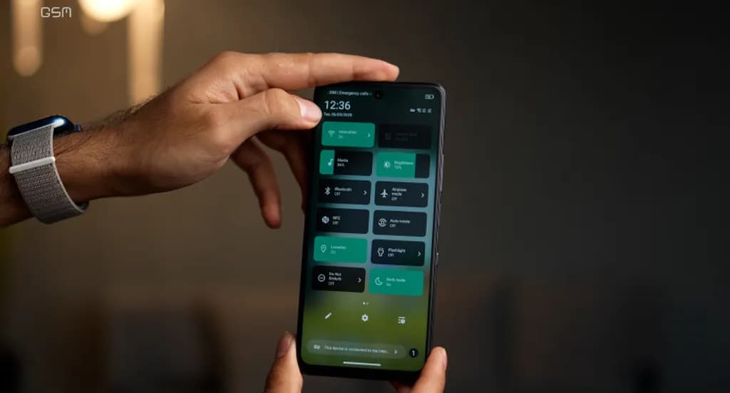 رابط‌کاربری TCL 50 Nxtpaper
