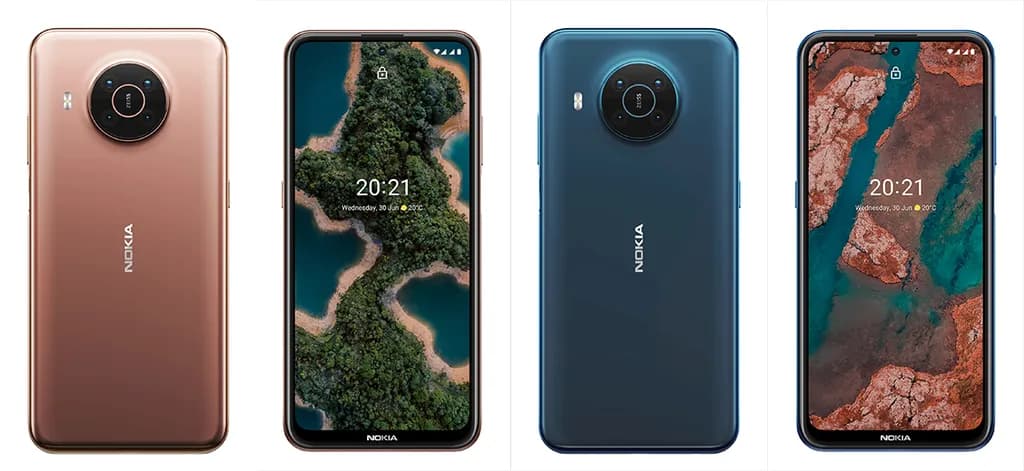 رنگ‌های نوکیا X20