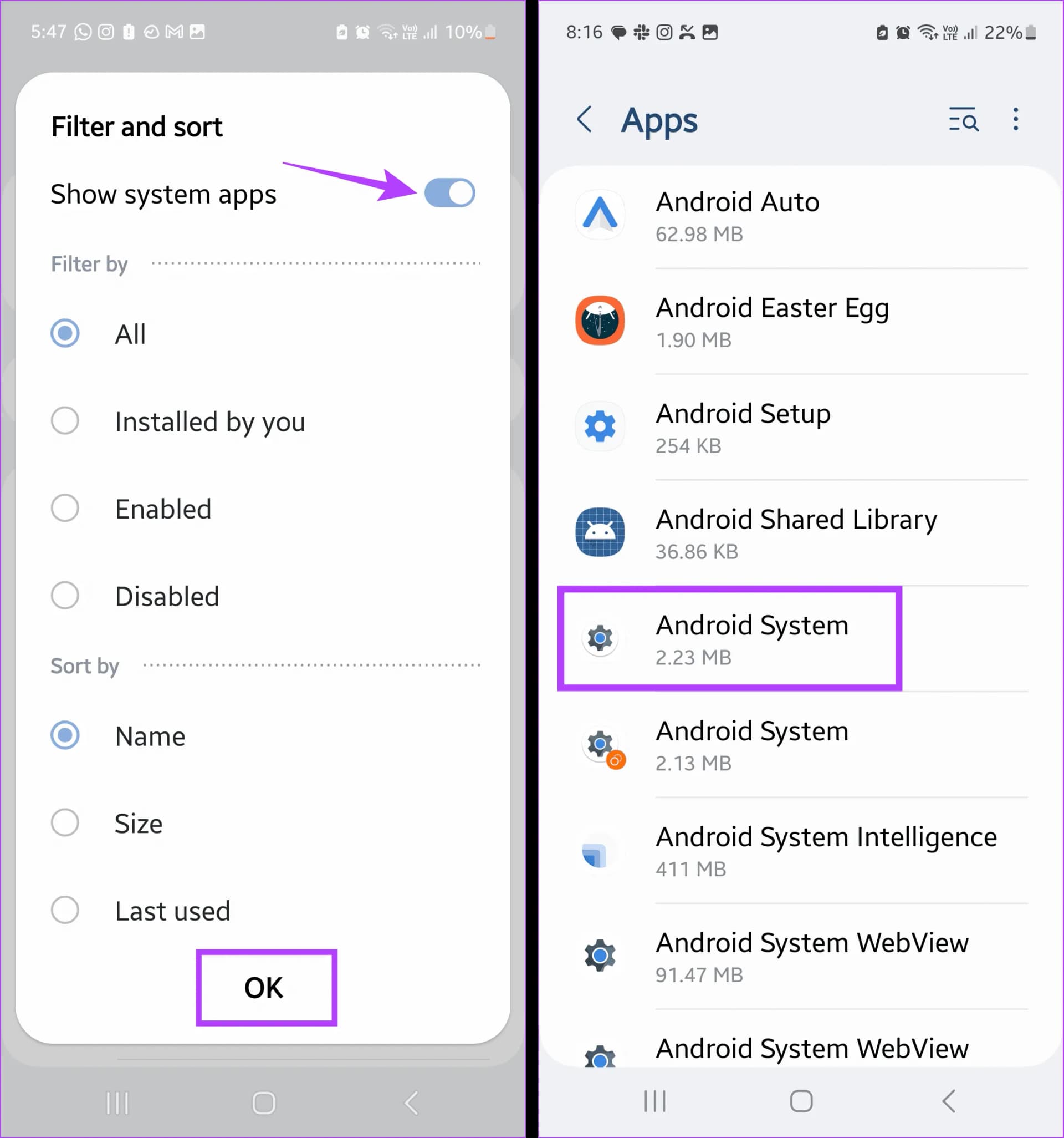  توقف اجباری سیستم اندروید برای ریست عملکرد داخلی