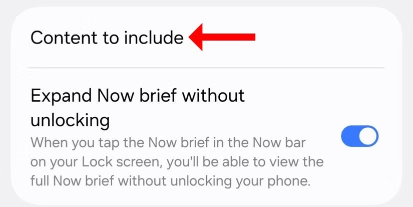 Now Brief و Now Bar