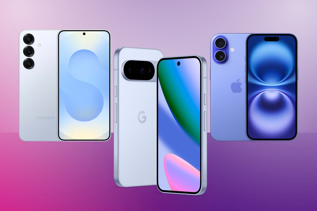 گلکسی اس ۲۵ و پیکسل ۱۰ و آیفون ۱۶