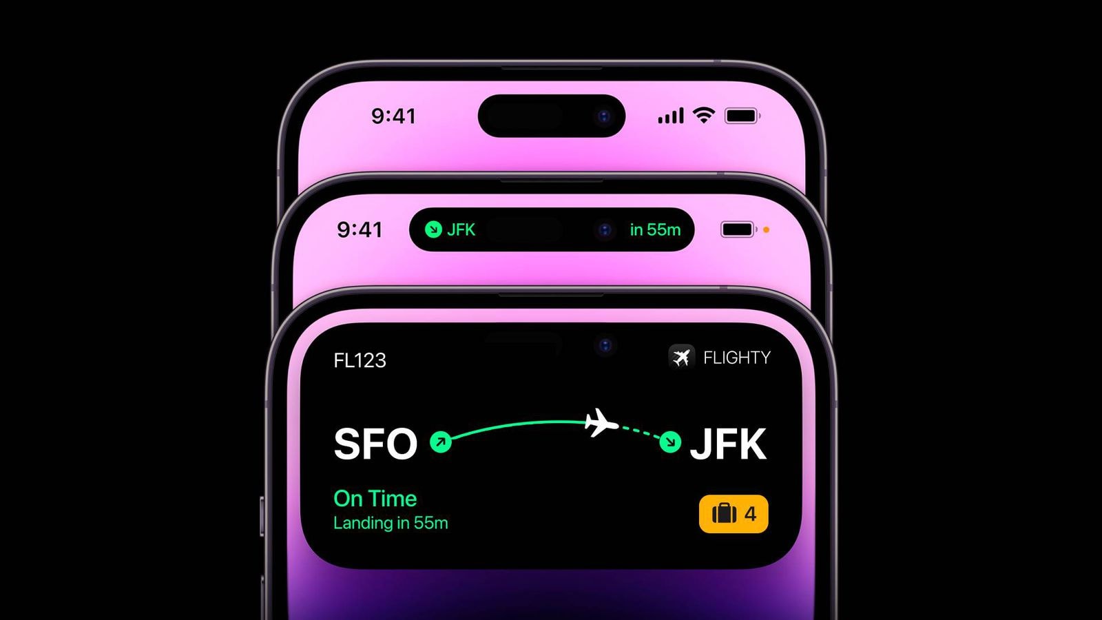 داینامیک آیلند آیفون