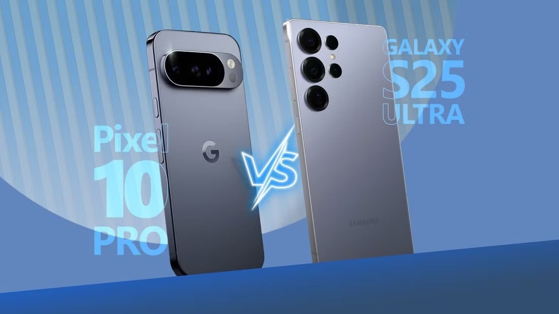 مقایسه گلکسی اس ۲۵ اولترا و پیکسل ۱۰ پرو