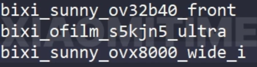 مشخصات سیستم دوربین Xiaomi mix flip 2