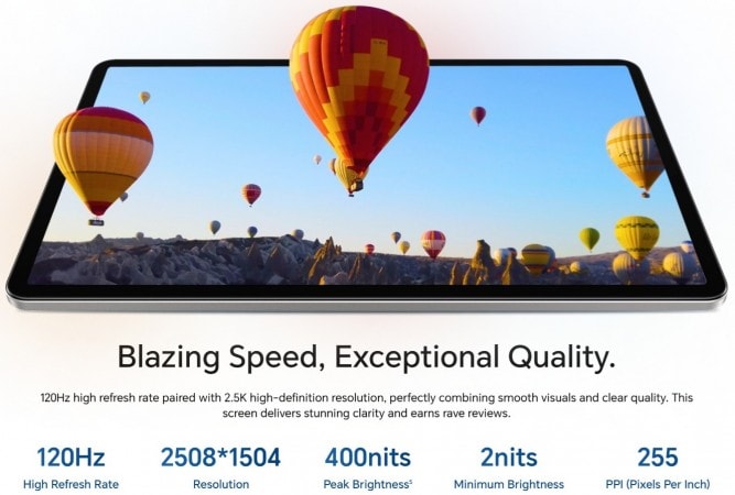 نمایشگر آنر پد X9a