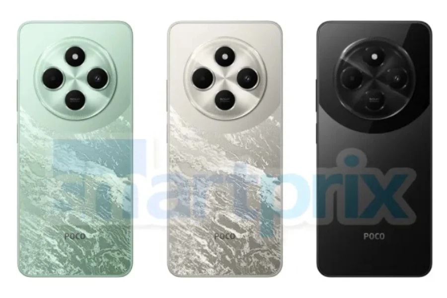 رندر پنل پشتی پوکو C75