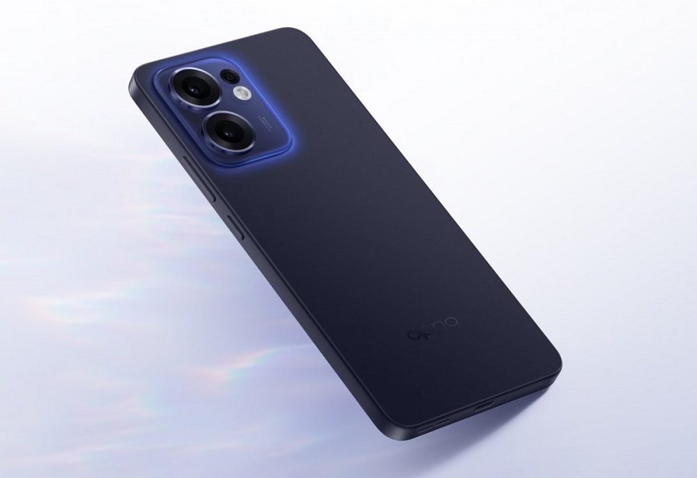 رنگ آبی اوپو رینو 13 FS