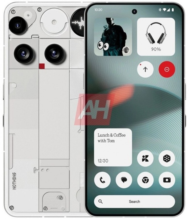 رنگ سفید ناتینگ فون ۳