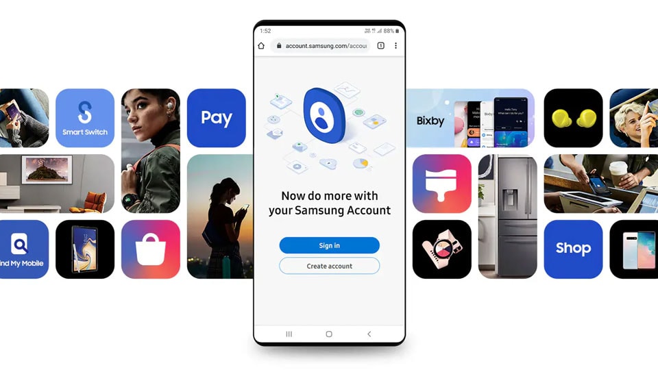 samsung acount