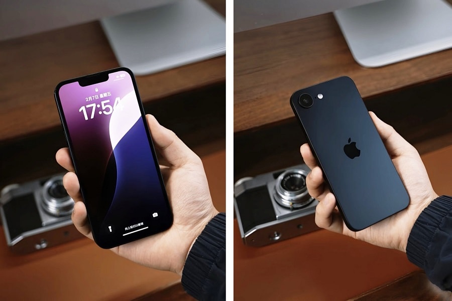 تصاویر ماکت آیفون SE 4