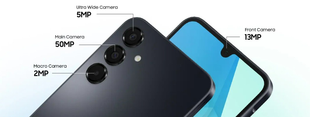 مشخصات دوربین گوشی سامسونگ گلکسی A16 4G