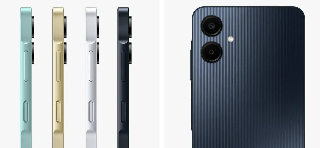 رنگ‌بندی گوشی گلکسی A06