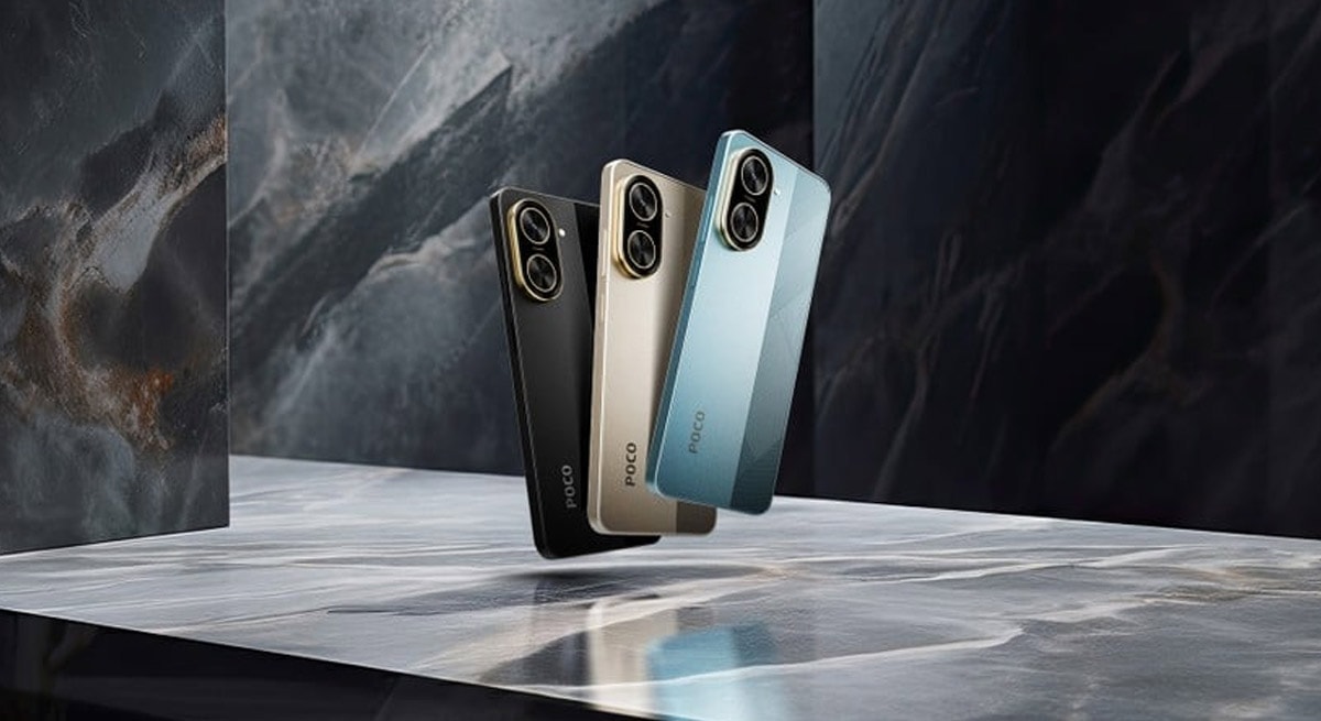 رنگ‌بندی گوشی پوکو C71