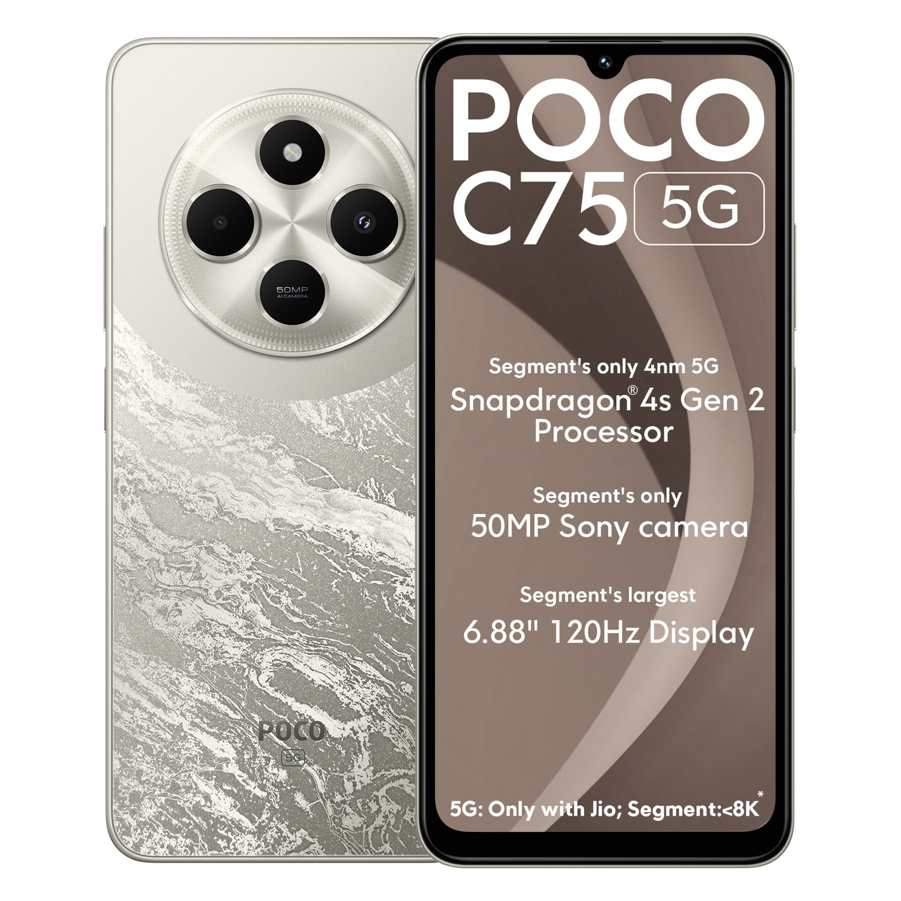 گوشی شیائومی پوکو C75 5G ظرفیت 64GB رم 4GB-2